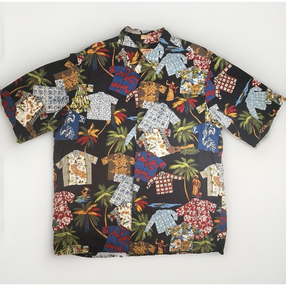 VTG Reyn Spooner Greatest Hits 50th Golden Anniversary Aloha Shirt XL Limited